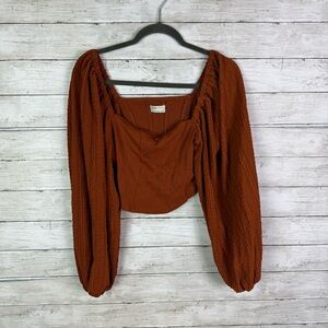 Urban Outfitters Claudia Crop Top Size Large